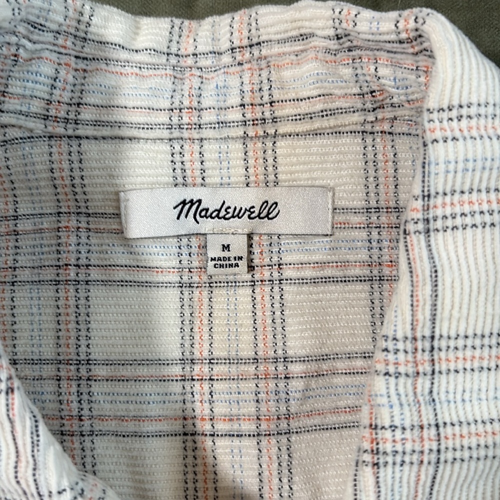 Madewell flannel W’s - Picture 2 of 3